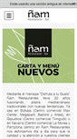 Mobile Screenshot of namrestaurantes.com